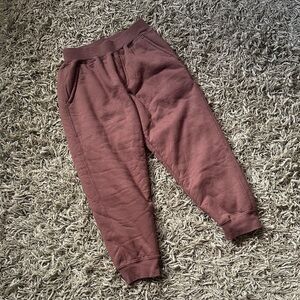 Kids Brown Jogger Pants
